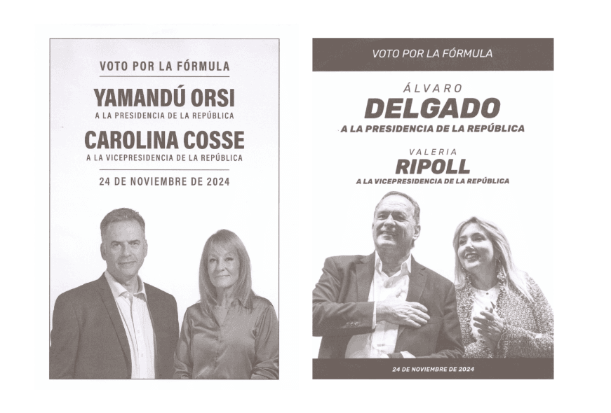 listas de los candidatos