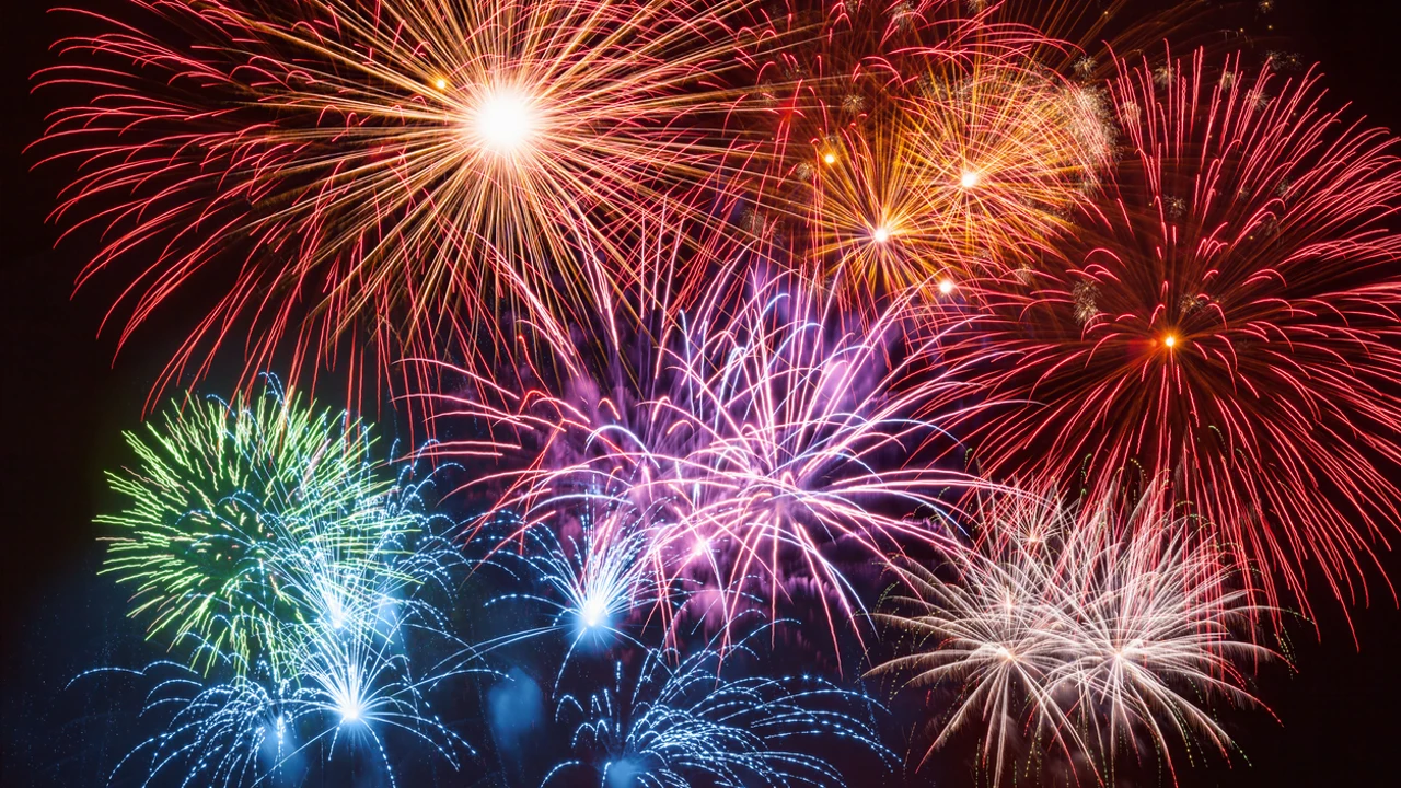 fuego artificales en montevideo