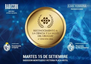 Gala del Reconocimiento a la Ciencia y la Salud del Uruguay en el Radisson de Montevideo